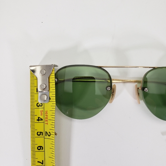 Vintage B&L Bausch & Lomb 12K Gold Filled Sunglasses Rimway Ful-Vue /w Case - Picture 11 of 11